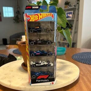 Hot Wheels Formula 1 Set of 5 Race Cars